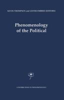 Phenomenology of the Political 9048153964 Book Cover