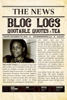 BLOG LOGS, QUOTABLE QUOTES & TEA B08KH3RT9R Book Cover