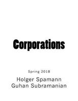 Corporations: Casebook 1974449181 Book Cover