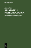 Aristoteli Meteorologica 3112458079 Book Cover