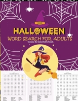 halloween word search for adults: word game| for adults , teens and kids | activities : word search | a good gift B08HS5KC96 Book Cover