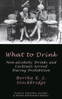 What to Drink: The Blue Book of Beverages, Recipes and Directions for Making and Serving Non-Alcoholic Drinks for All Occasions (Classic Reprint) 1505433843 Book Cover