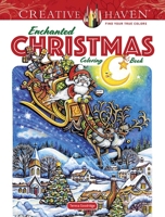 Creative Haven Enchanted Christmas Coloring Book 0486846679 Book Cover