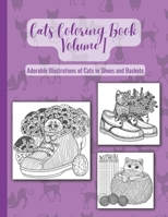 Cats Coloring Book: Volume I B0BS8SKY3X Book Cover