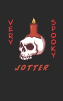 Very Spooky Jotter: Notebook, 120 pages, 5x8", quad paper 1693013290 Book Cover