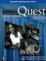 Quest Intro Level Listening and Speaking Teacher's Edition 0073128295 Book Cover