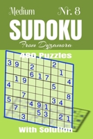 Medium Sudoku Nr.8: 480 puzzles with solution 1695770560 Book Cover