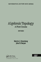 Lectures on Algebraic Topology (Mathematics Lecture Note Series) 0805335579 Book Cover