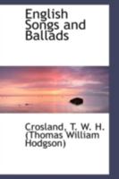 English Songs and Ballads 1113196262 Book Cover