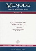 L Functions for the Orthogonal Group (Memoirs of the American Mathematical Society) 0821805436 Book Cover