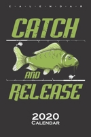 Carp Hunting "Catch and Release Calendar 2020: Annual Calendar for animal friends, who love the flightless kiwi bird from New Zealand 1671138511 Book Cover