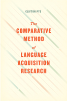 The Comparative Method of Language Acquisition Research 022648128X Book Cover