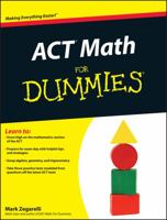 ACT Math For Dummies 1118001540 Book Cover