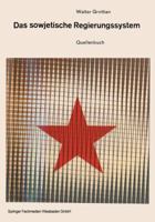 Das Sowjetische Regierungssystem 3663041387 Book Cover