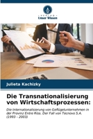 Die Transnationalisierung von Wirtschaftsprozessen 6206979121 Book Cover