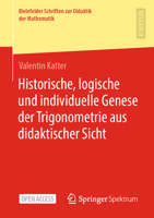 Historische, Logische Und Individuelle Genese Der Trigonometrie Aus Didaktischer Sicht 3658413549 Book Cover