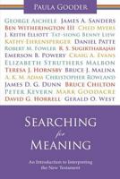Searching for Meaning: An introduction to interpreting the New Testament 0664231942 Book Cover