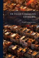 de Feudi Communis Divisione 1273129369 Book Cover