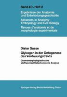 Glykogen in Der Ontogenese Des Verdauungstrakts: Chemomorphologische Und Stoffwechselhistochemische Analyse 3540040862 Book Cover