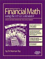 Introduction to Financial Math using the HP-12C calculator 1891112589 Book Cover