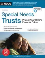 Special Needs Trusts: Protect Your Child's Financial Future 1413324118 Book Cover