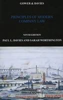 Gower and Davies: The Principles of Modern Company Law 0420477705 Book Cover