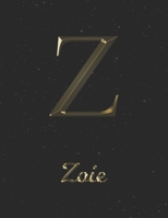 Zoie: 1 Year Daily Planner (12 Months) Yellow Gold Effect Letter Z Initial First Name 2020 - 2021 365 Pages for Planning January 20 - December 20 Appointment Calendar Schedule Plan Each Day, Set Goals 169889905X Book Cover