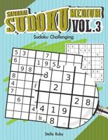 Samurai Sudoku Medium Vol.3: Sudoku Challenging 1729209505 Book Cover