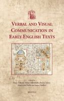 Verbal and Visual Communication in Early English Texts 2503574645 Book Cover