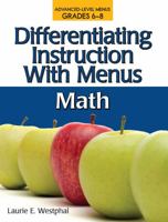 Differentiating Instruction With Menus Middle School: Math 159363367X Book Cover