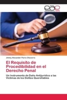 El Requisito de Procedibilidad en el Derecho Penal 6200385602 Book Cover