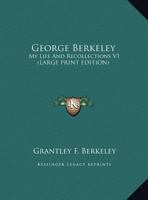 George Berkeley: My Life and Recollections V1 1162747080 Book Cover