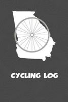 Cycling Log: Georgia Cycling Log for tracking and monitoring your workouts and progress towards your bicycling goals. A great fitness resource for any ... Bicyclists will love this way to track goals! 1727820568 Book Cover