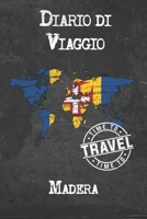Diario di Viaggio Madera: 6x9 Diario di viaggio I Taccuino con liste di controllo da compilare I Un regalo perfetto per il tuo viaggio in Madera e per ogni viaggiatore 1670986195 Book Cover