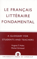 Le Francais Littéraire Fondamental 0819120189 Book Cover