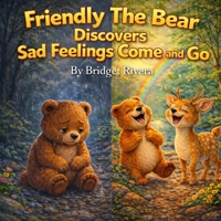 Friendly The Bear Discovers Sad Feelings Come and Go B0GPXS5BH8 Book Cover