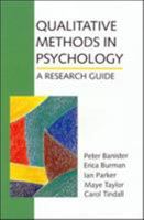 Qualitative Methods in Psychology 0335191819 Book Cover