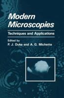 Modern Microscopies 1461287774 Book Cover