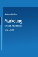 Marketing: Einführung in die Absatzpolitik 3409369716 Book Cover