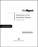 Dimensions of the Hospitality Industry [with NRAEF Workbook] 0471384798 Book Cover