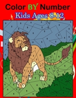 Color By Numbers Kids Ages 8-12: Large Print Birds, Animals and Pretty Patterns B0942BMNPM Book Cover