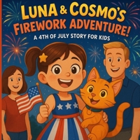 Luna and Cosmo's Firework Adventure!: A 4th of July Story for Kids B0FD8ZGFK9 Book Cover