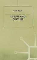 Leisure and Culture 0333680006 Book Cover