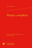 Poesies Completes (Textes de la Renaissance, 242) 2406126803 Book Cover