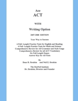 Ace ACT with Writing Option 1430323809 Book Cover