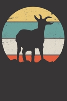 Notebook: Goat College Ruled 6x9 120 Pages 1087189063 Book Cover