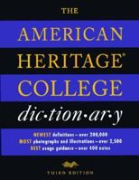 The American Heritage College Dictionary. Third Edition 0618098488 Book Cover