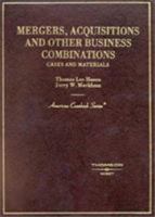 Mergers and Acquisitions (American Casebook) (American Casebook Series) 0314264698 Book Cover