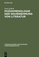 Phänomenologie der Wahrnehmung von Literatur. Am Beispiel von Elfriede Jelineks 'Lust' ( 1989) 3484320710 Book Cover