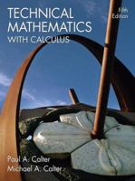 Technical Mathematics with Calculus 0138983127 Book Cover